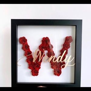 ON SALE !! Beautiful handmade shadow box